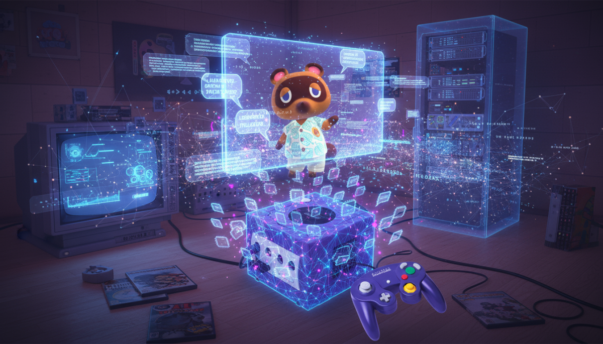 Il connecte Animal Crossing à l'IA en hackant la mémoire de sa GameCube