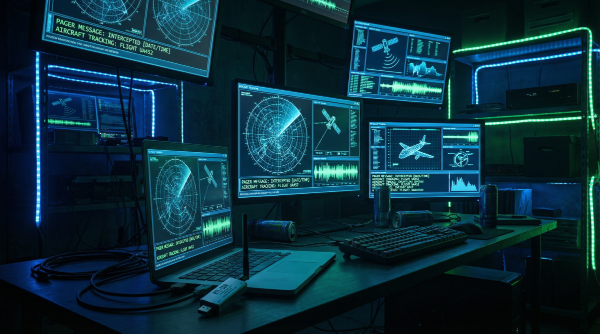 Intercept - Un dashboard SIGINT pour votre clé RTL-SDR