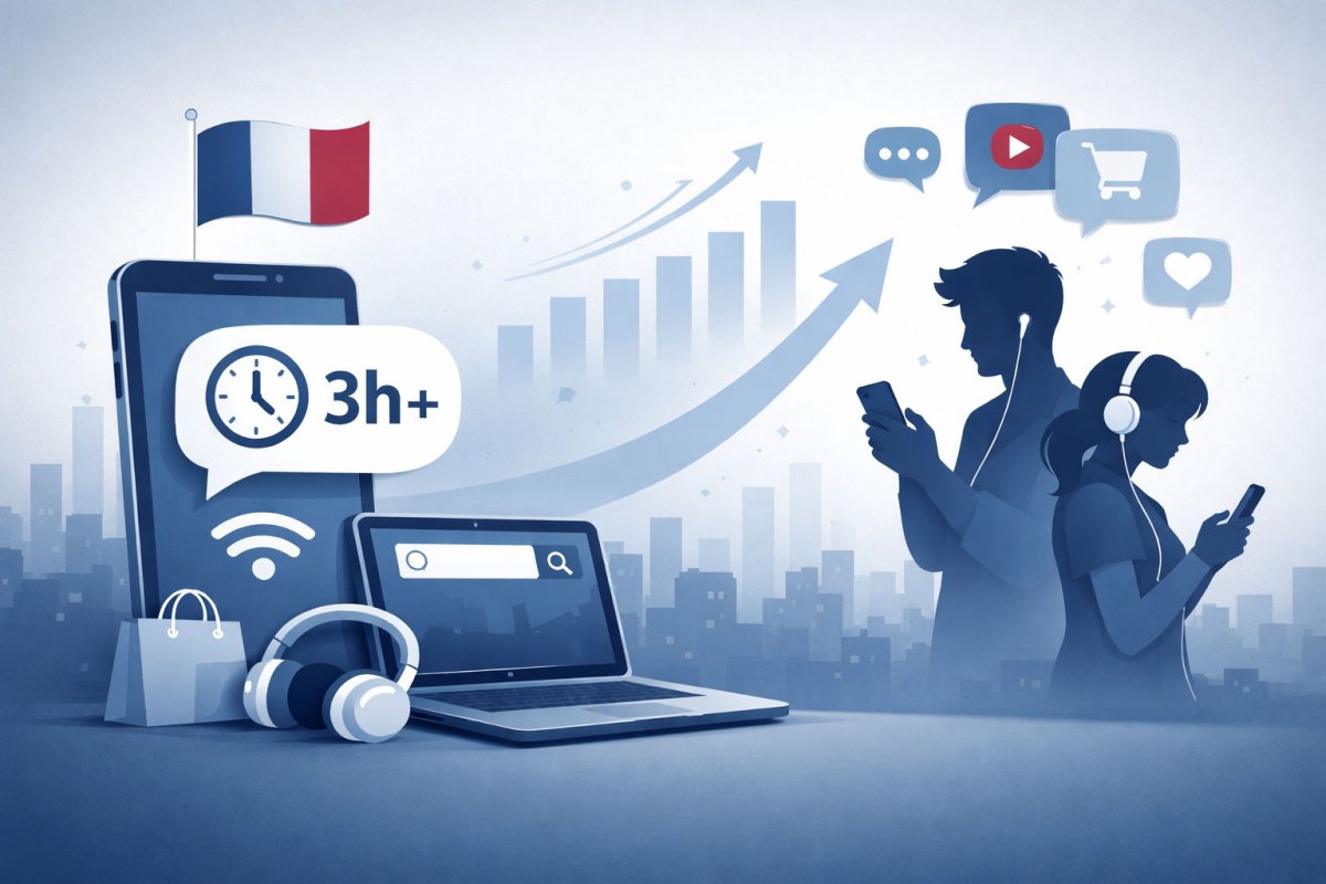 Internet : les Français plus accros que jamais