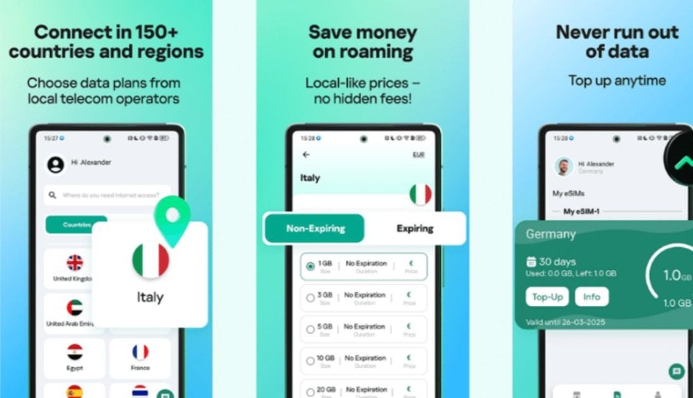 : Une connexion mondiale pour les voyageurs grâce à la nouvelle boutique eSIM de Kaspersky