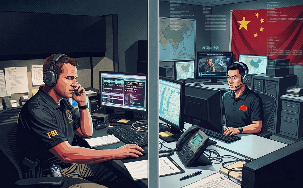 La Chine est carrément soupçonnée d'avoir piraté le réseau d'écoutes du FBI