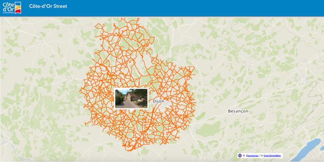 La Côte-d’Or lance une « alternative souveraine » à Google Street View