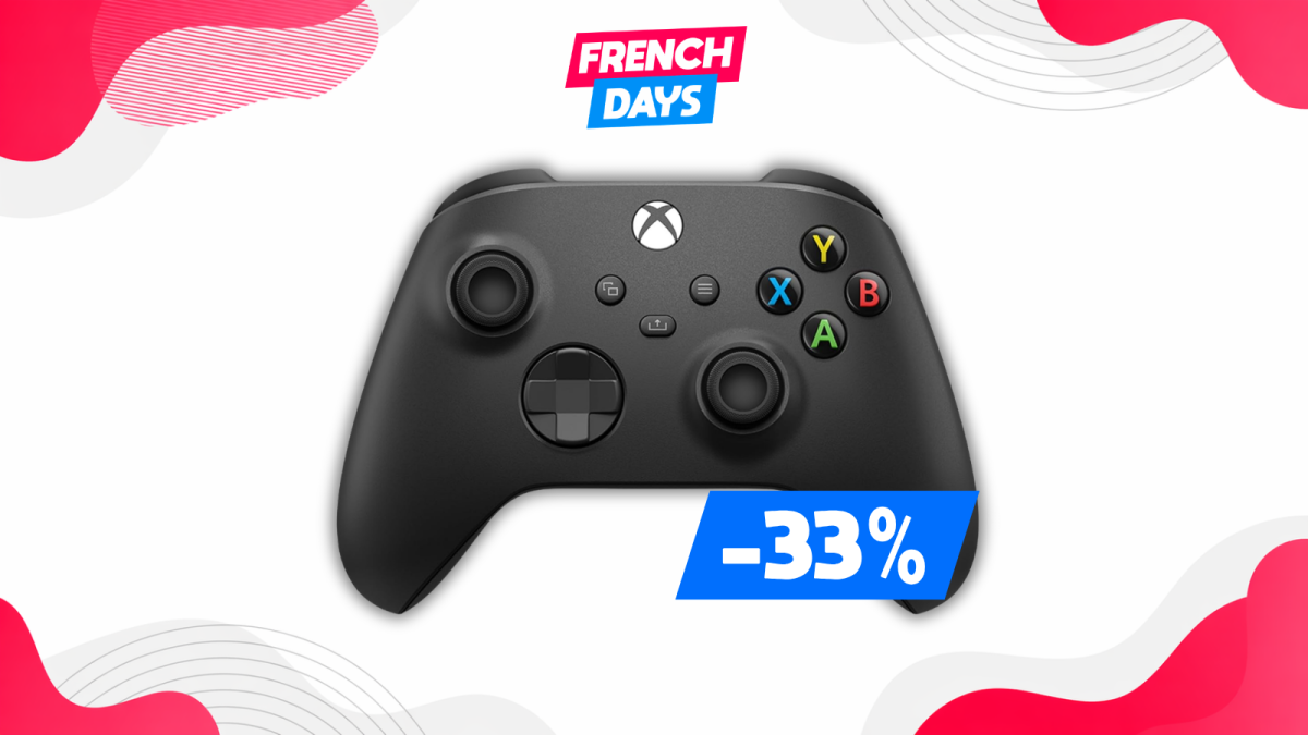 La manette Xbox la plus polyvalente du marché passe sous les 40€ pour les French Days