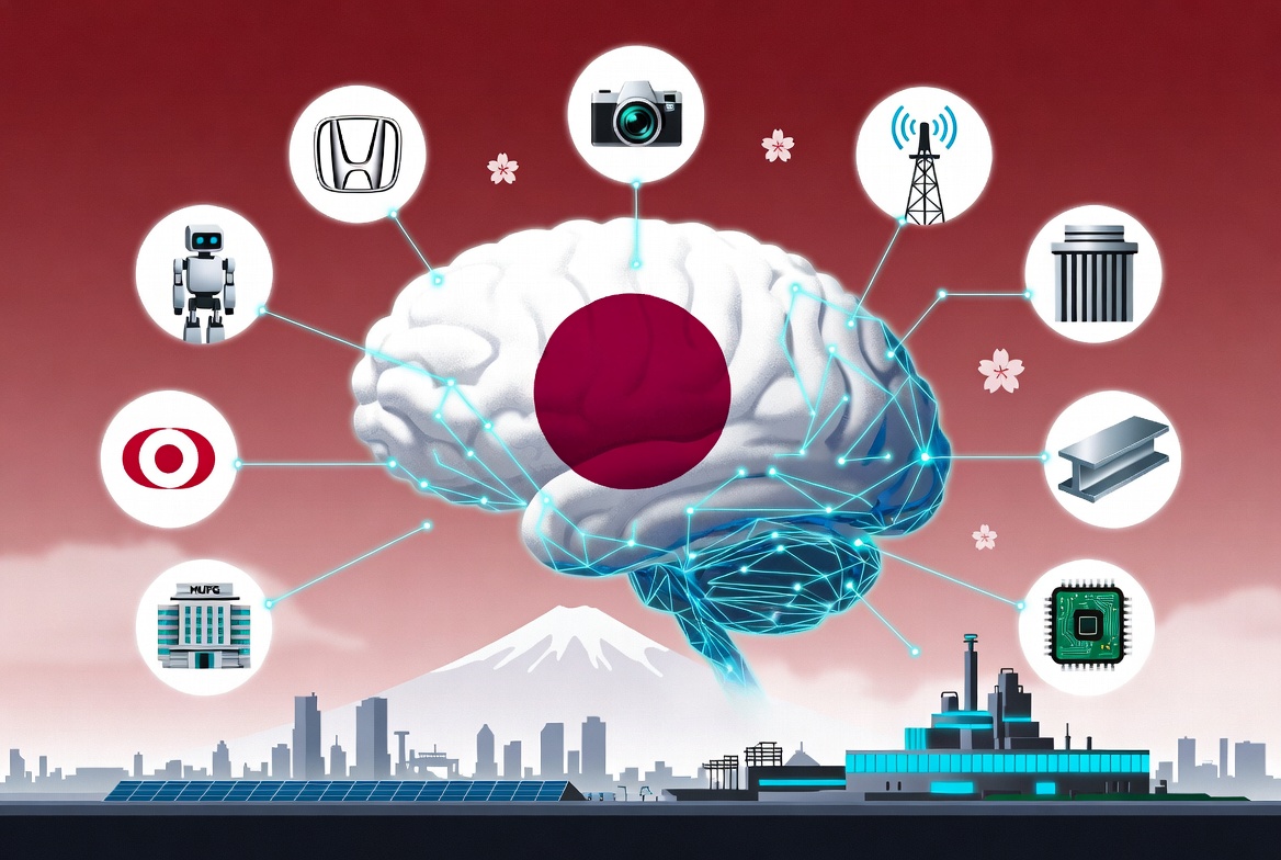 Le Japon lance son IA souveraine avec 8 géants industriels