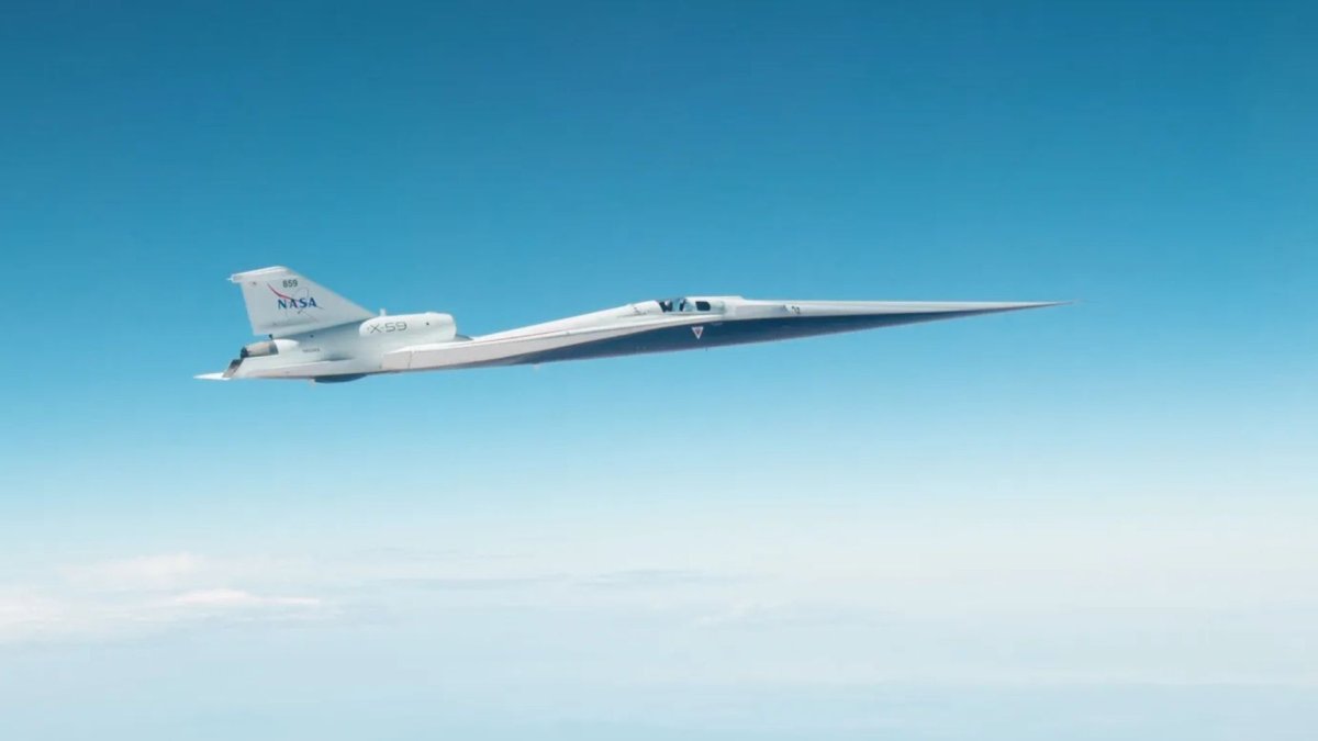 Le X-59 de la NASA vole plus vite que le son, mais sans le bang qui va avec