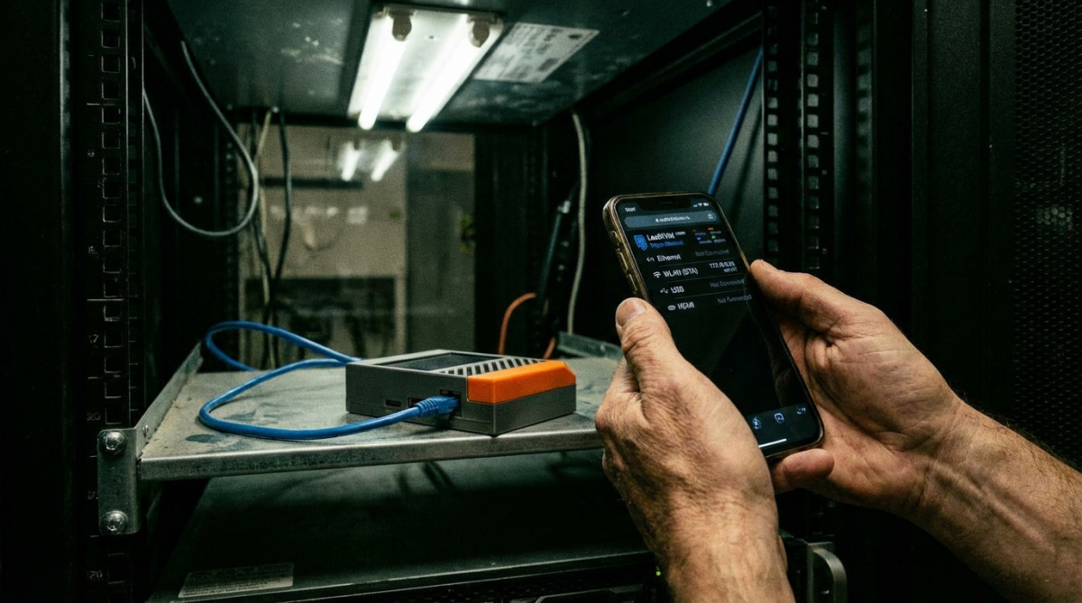 LeafKVM - Le petit boîtier qui vous donne le contrôle total sur n'importe quelle machine