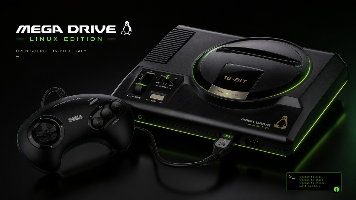 LinuxMD - du Linux sur la Sega Megadrive