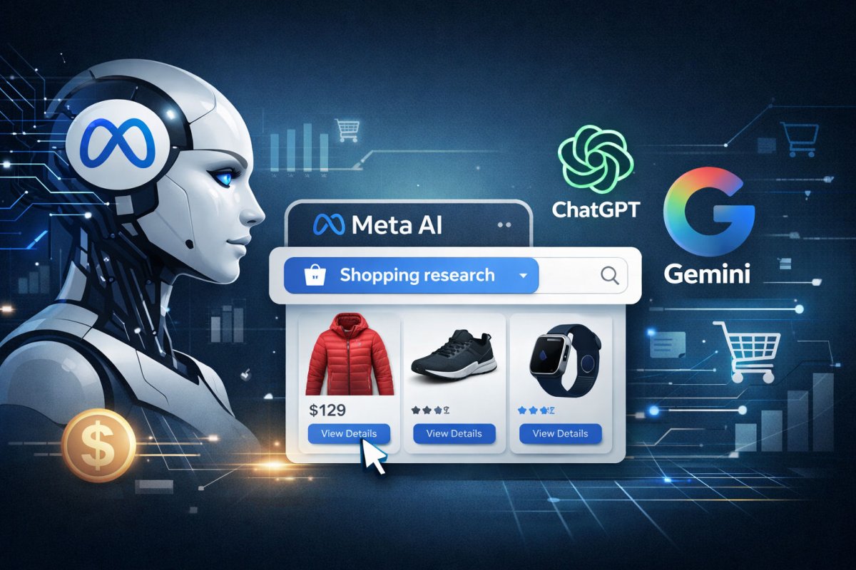 Meta se lance (prudemment) dans le shopping par IA