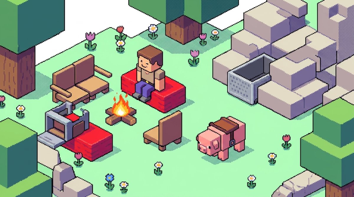 Minecraft : 17 ans pour inventer la chaise - Leçons pour le marketing digital