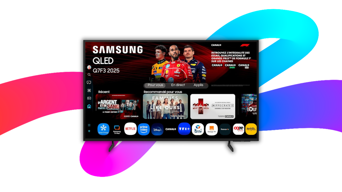 Moins de 400€ pour un TV QLED 55 pouces Samsung 2025 : l’offre qu’il faut regarder cette semaine