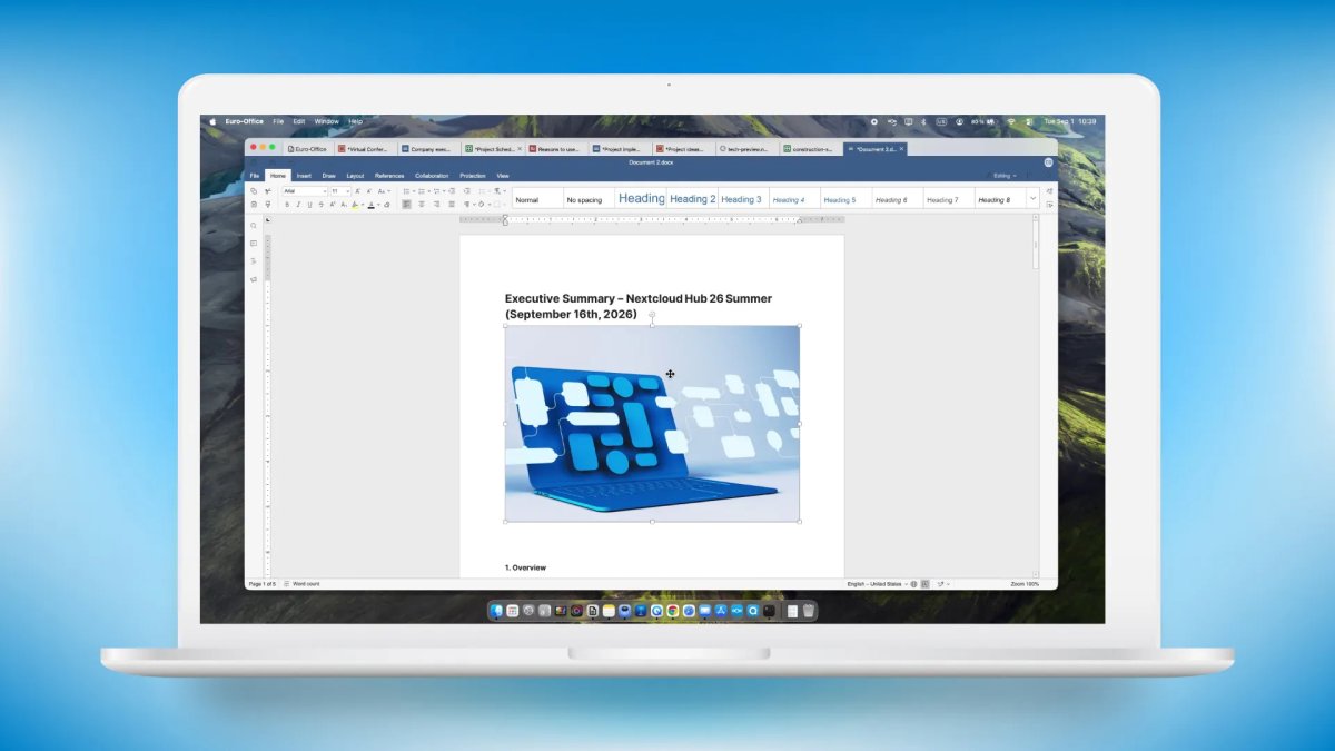 NextCloud : la suite bureautique bientôt en natif sur Windows, Mac et Linux avec Euro-Office