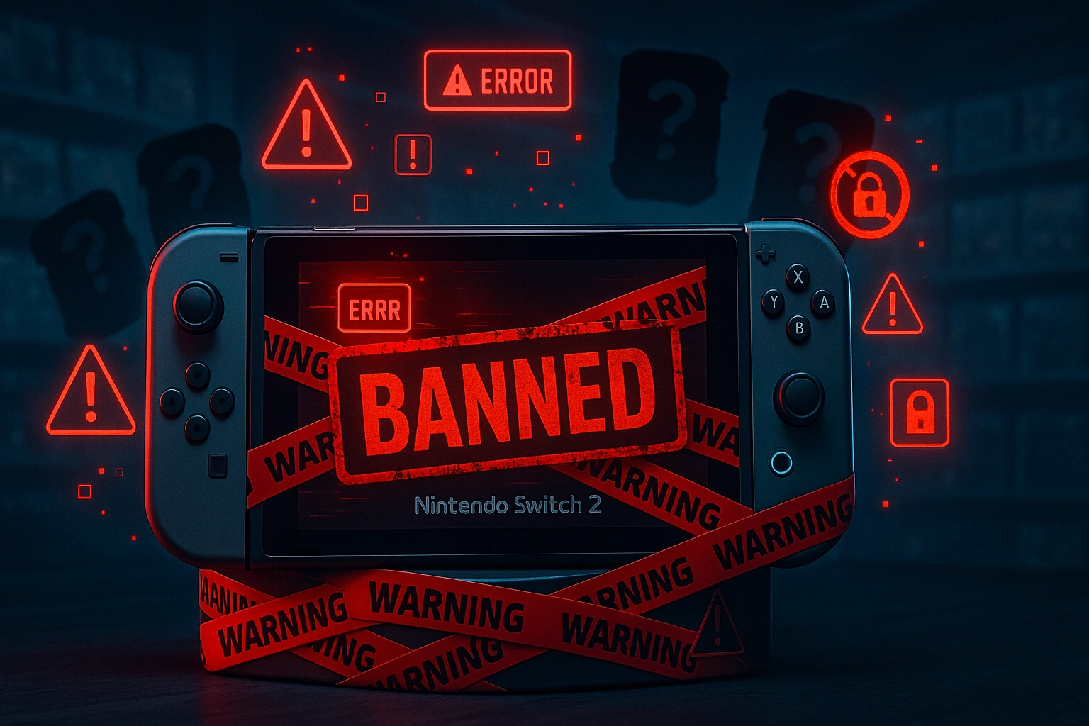 Nintendo banni un joueur Switch 2 pour avoir utilisé des jeux d'occasion - La nouvelle polémique