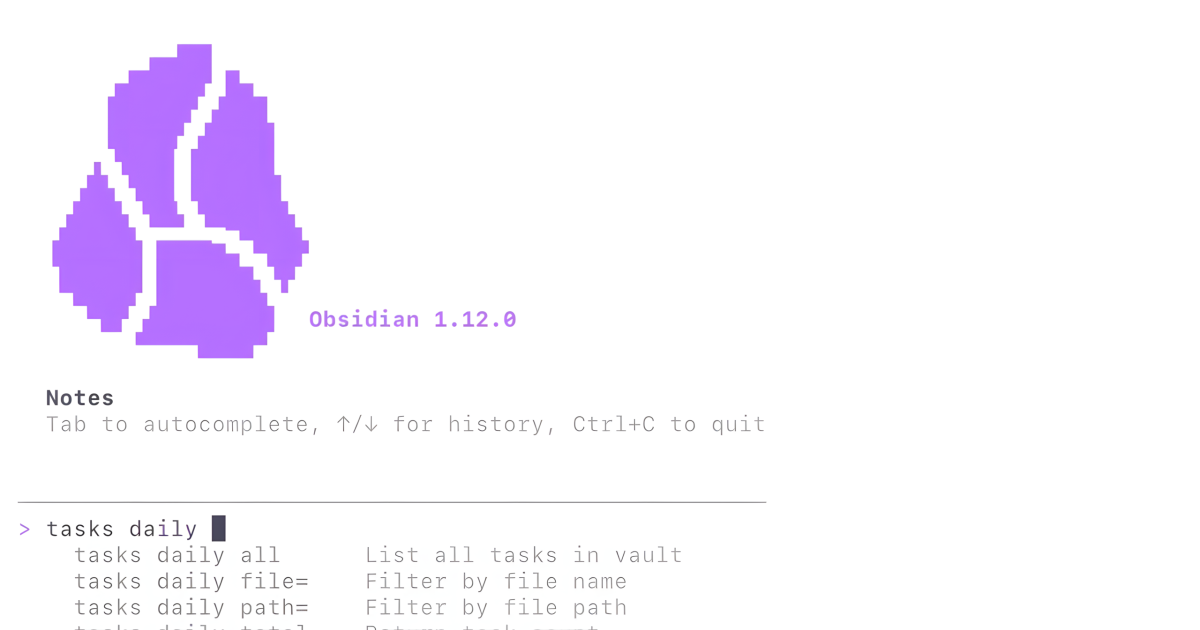 Obsidian CLI - Pilotez vos notes depuis le terminal