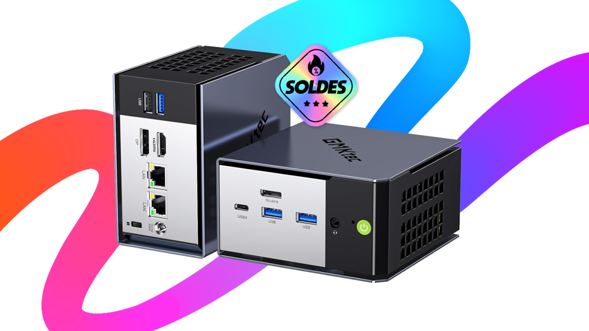 OCuLink, WiFi 6E et Ryzen 7 : Amazon brade ce mini-PC GMKteck K16 juste avant la fin des Soldes