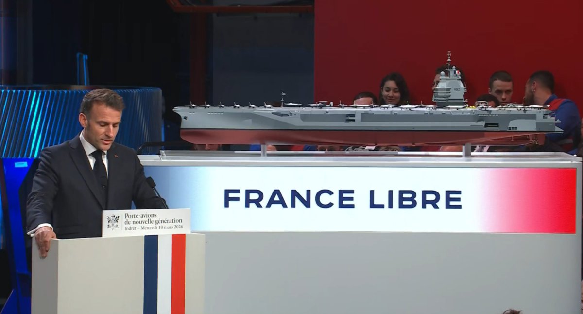 On connaît le nom surprenant du prochain porte-avions français, qui sera un vrai géant mondial des mers !