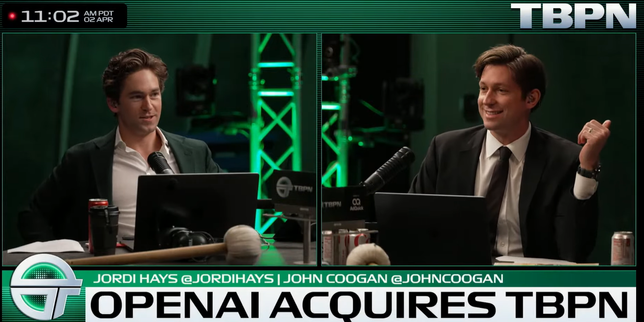 OpenAI s’offre un podcast influent de la Silicon Valley