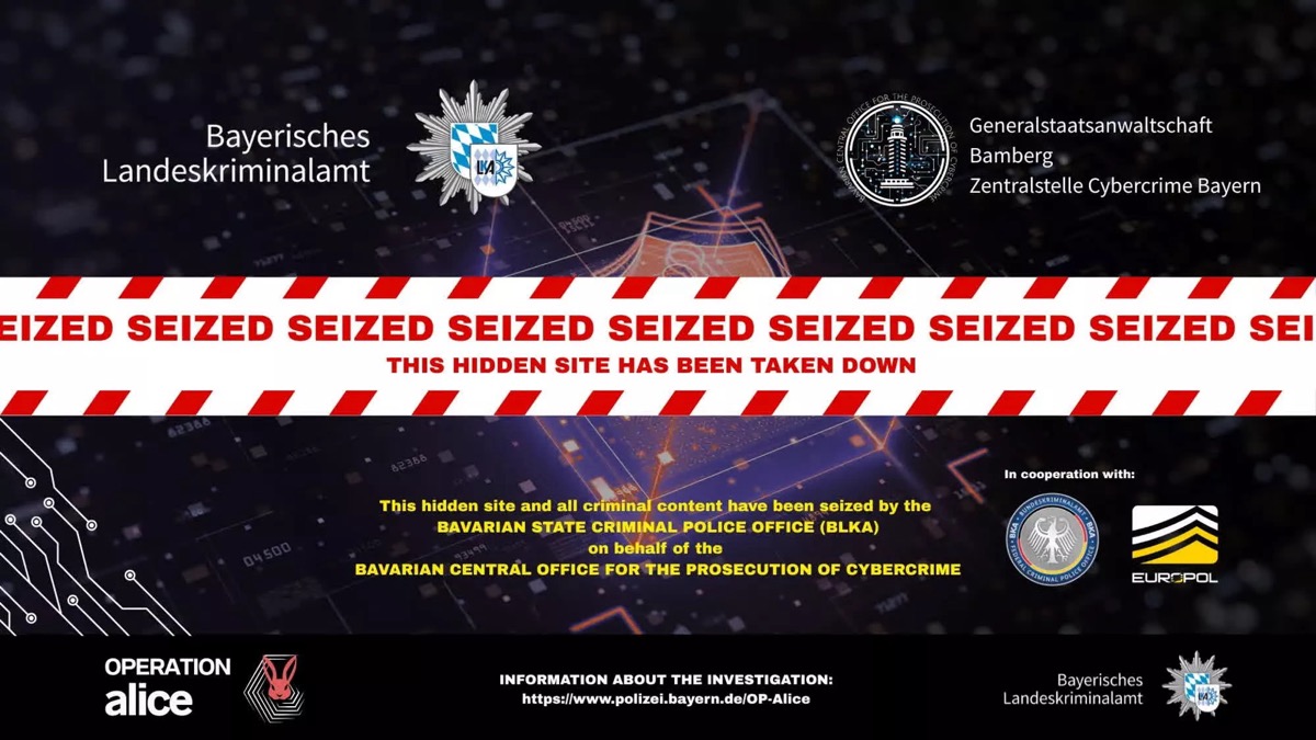 Opération Alice : 373 000 sites du dark web fermés, et les acheteurs piégés à leur tour
