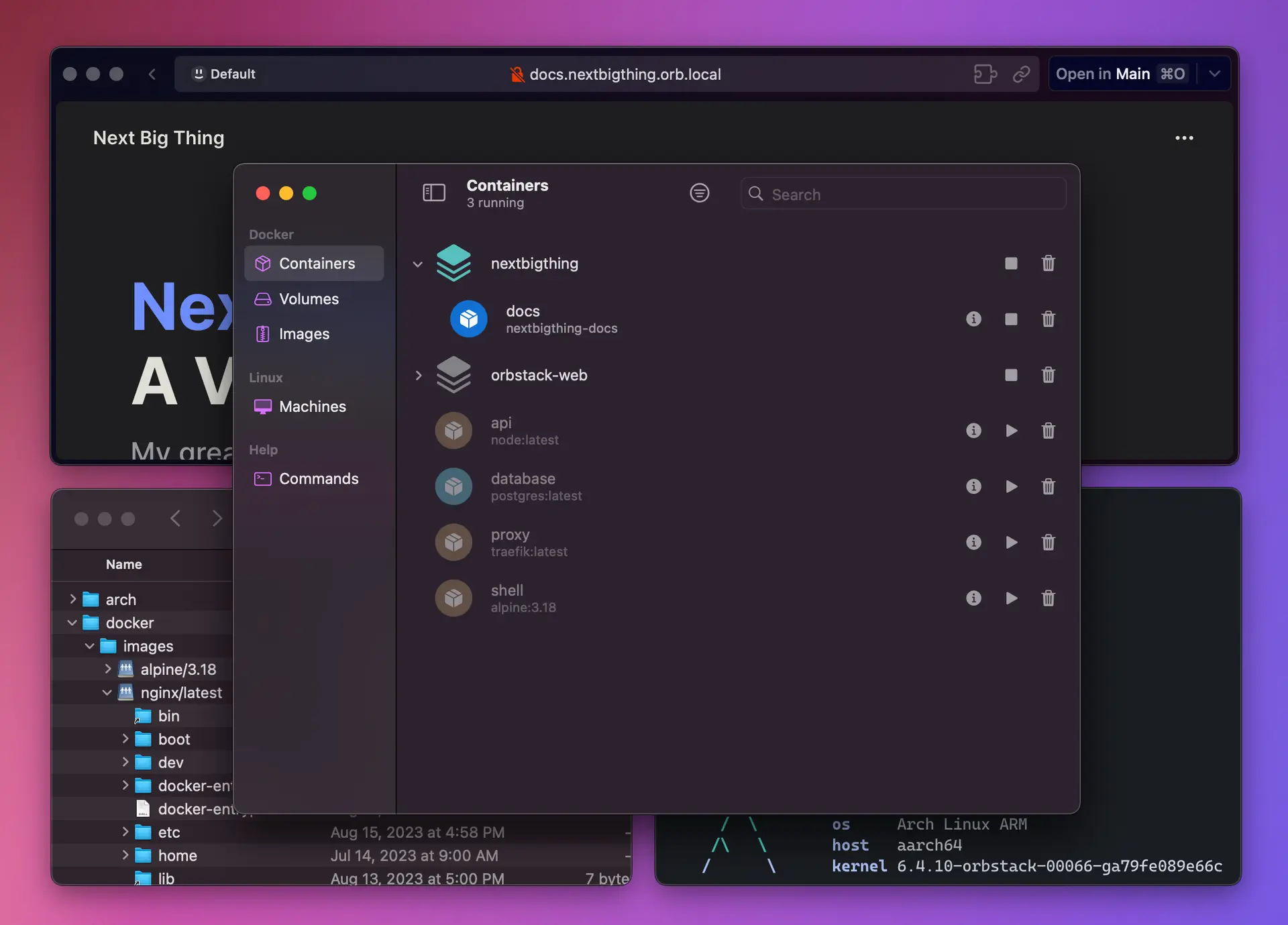 OrbStack - L'alternative légère à Docker Desktop sur Mac