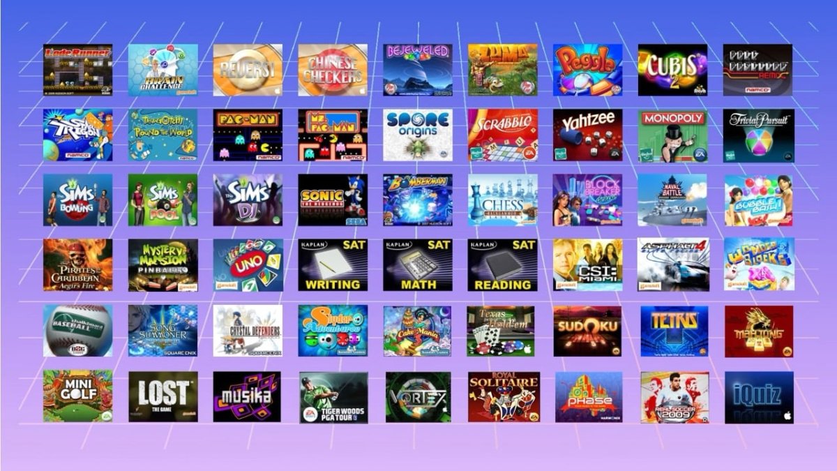 Ouf, les 54 jeux de l'iPod Click Wheel sont sauvés !