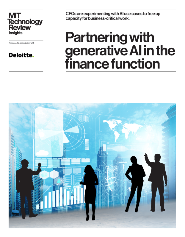 Partnering with generative AI in the finance function