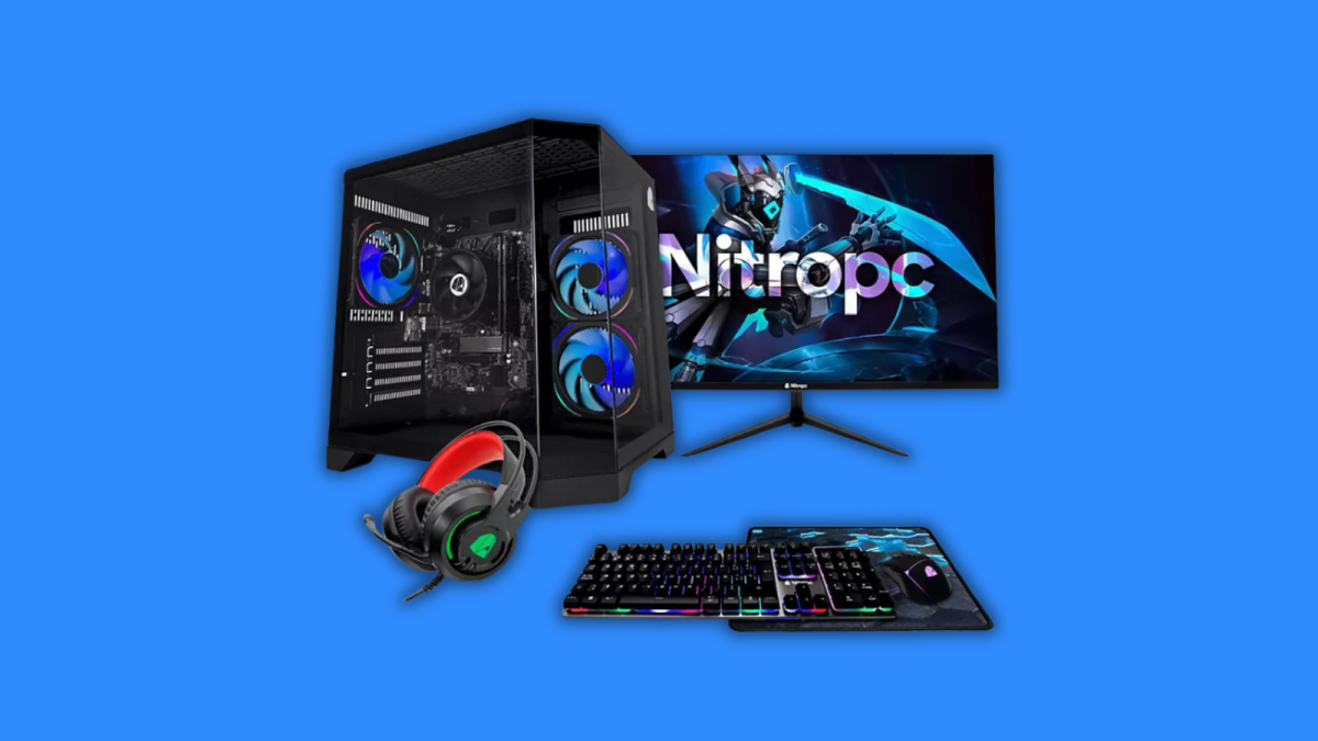 PC Gamer NITROPC Pack Avancé à 664,99€ : le pack complet pour débuter en douceur