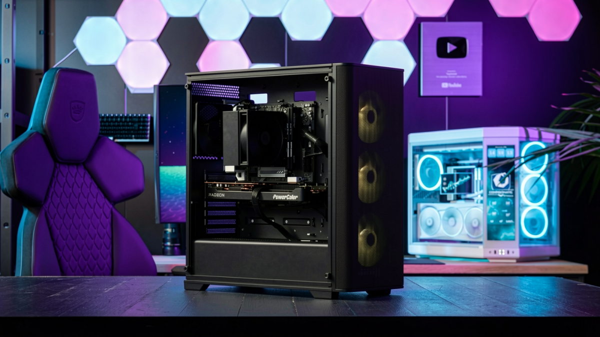 PC Virgo avec Ryzen 7 9850X3D et Radeon RX 9070 XT : AMD et TopAchat font le bonheur des joueurs