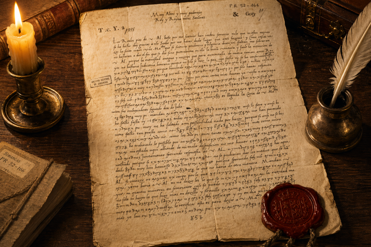 Pedro de Ayala - Sa lettre chiffrée de 1498 enfin décodée