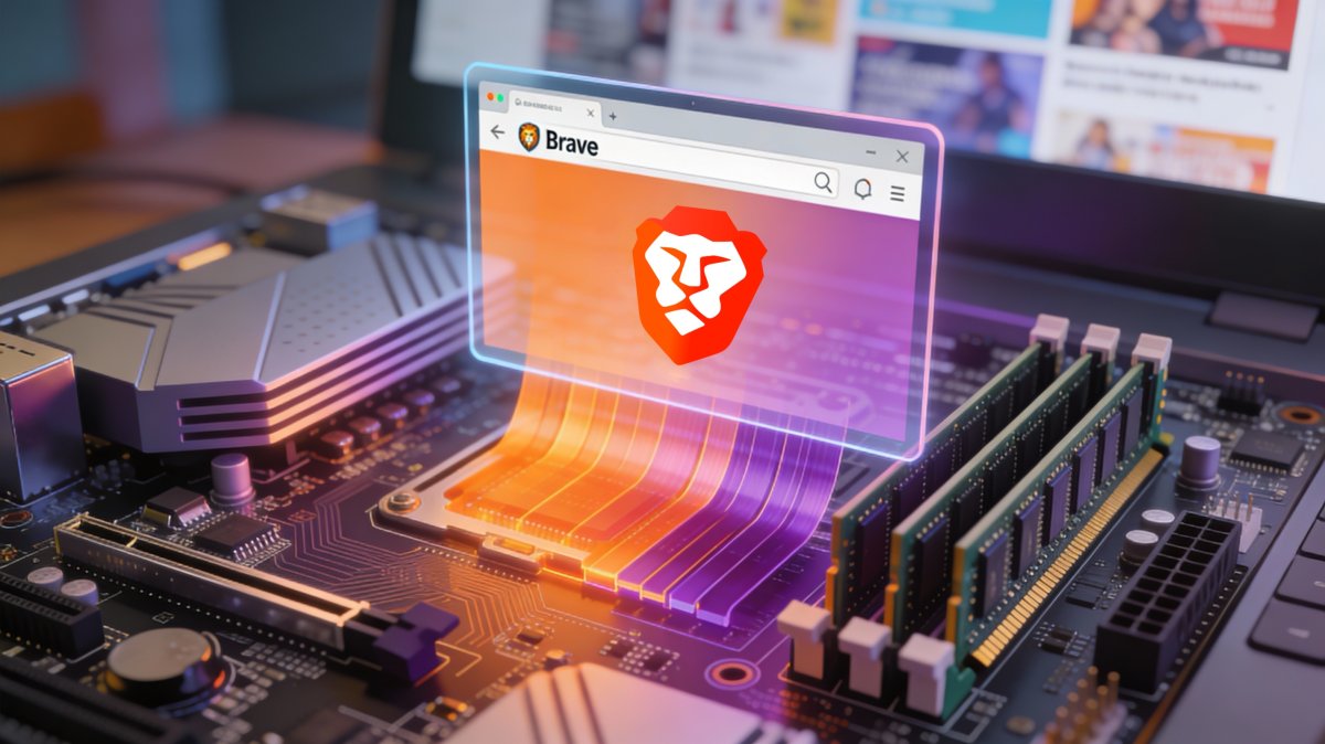 Pour économiser votre RAM, Brave allège son bloqueur de pubs de 75%