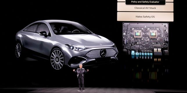 « Pour le patron de Nvidia, la voiture autonome s’annonce comme le grand marché de la robotique de demain »