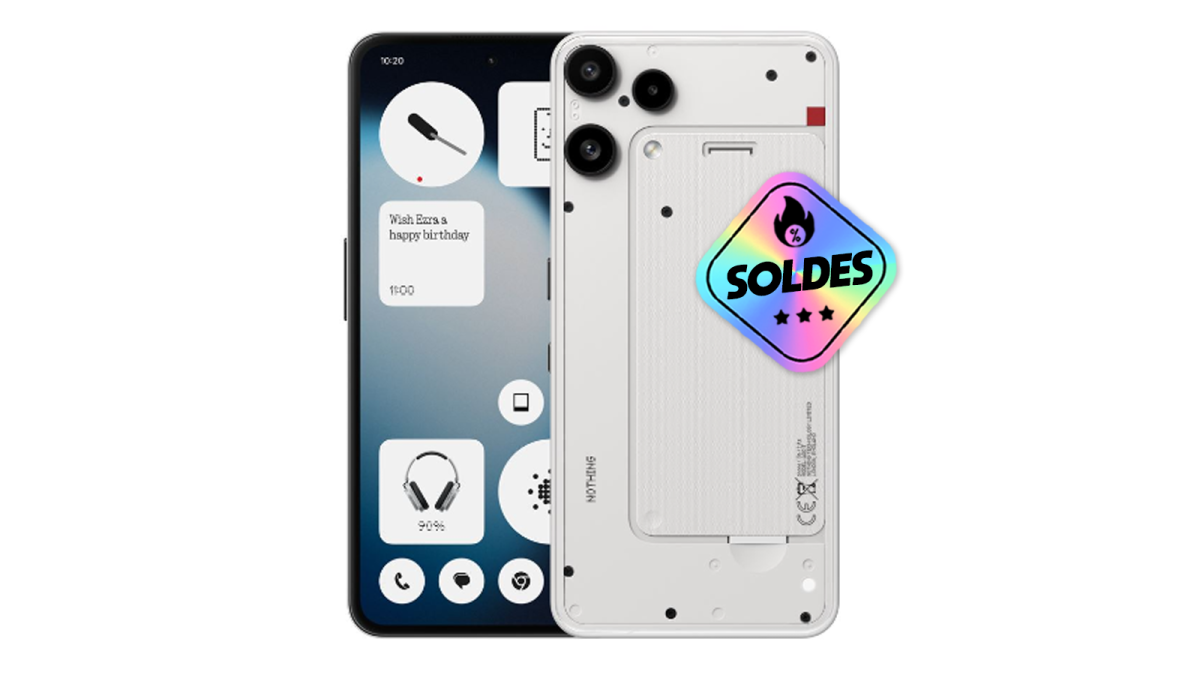 Pour les Soldes, Fnac fait chuter le prix du Nothing Phone (3a) Lite à moins de 200 euros