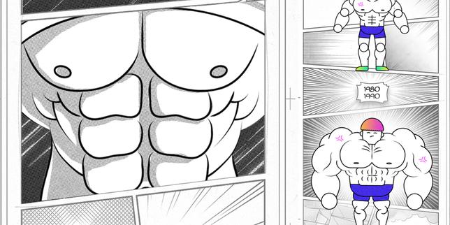 Pourquoi les muscles sont-ils si proéminents dans les mangas d’action ?
