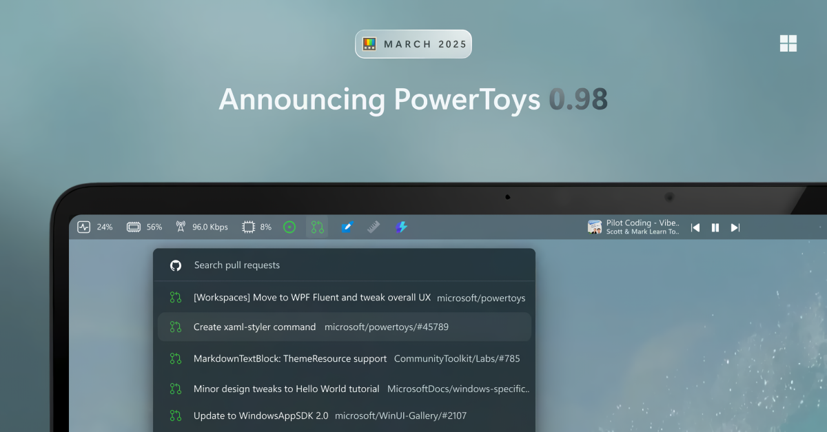 PowerToys 0.98 : ce nouveau dock pourrait bien changer vos habitudes, en mieux