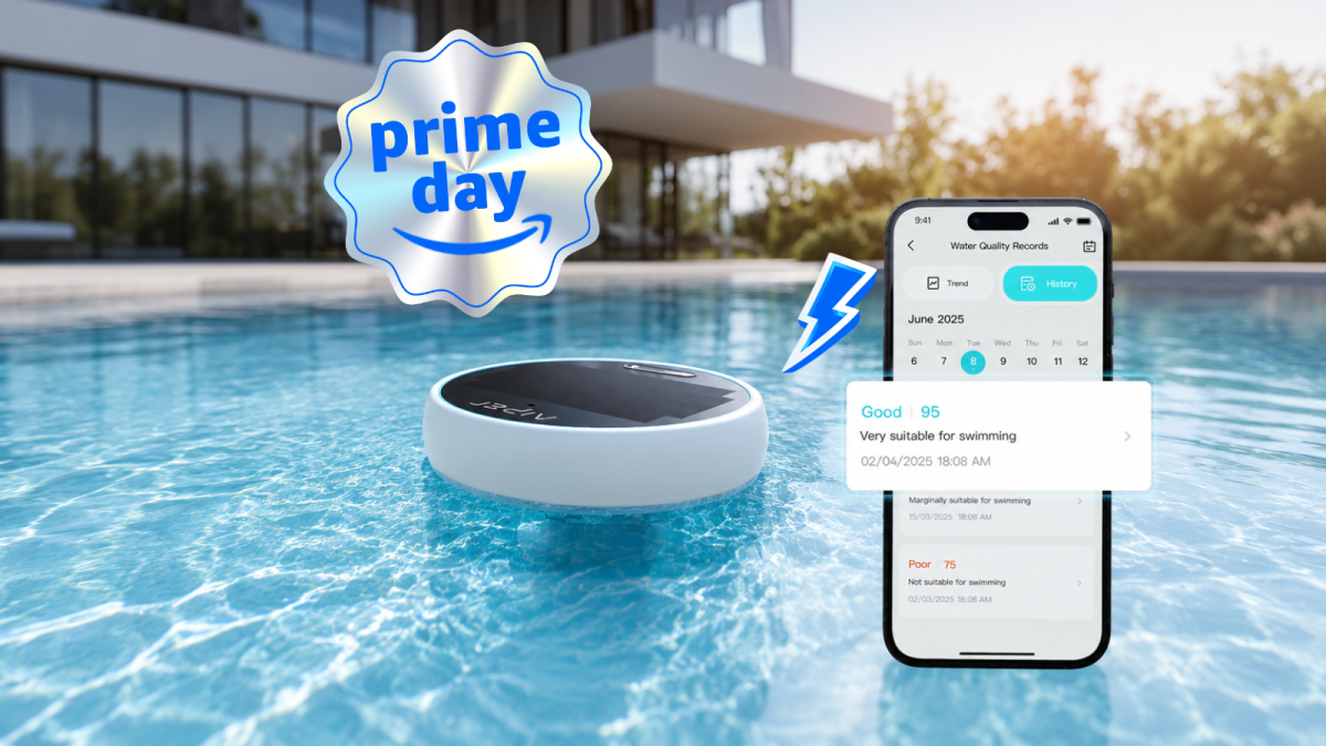 Prime Day : Amazon fait -25% sur cette sonde connectée qui surveille la qualité de l'eau de votre piscine