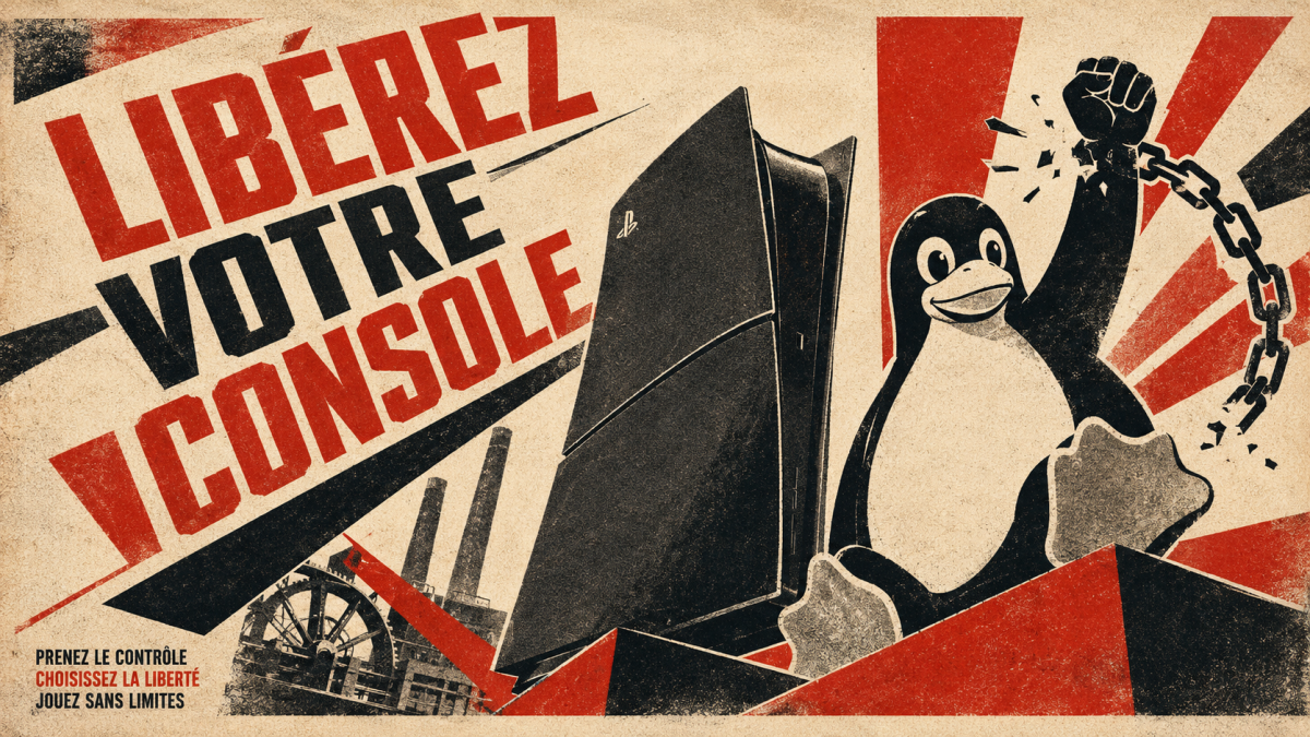 PS5-Linux - La Slim peut enfin tourner sous Linux