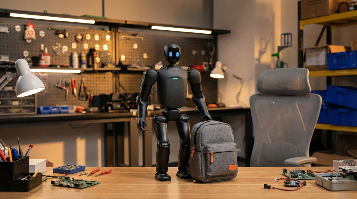 Robot humanoïde Quester1 : Révolution Digitale pour les Entreprises