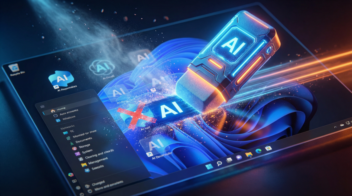 RemoveWindowsAI - Le script qui débranche l'IA de Windows 11