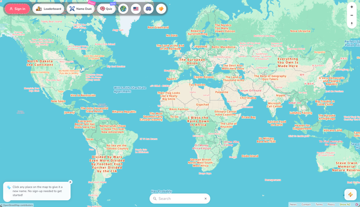 Rename World - Et si on renommait la Terre entière ?
