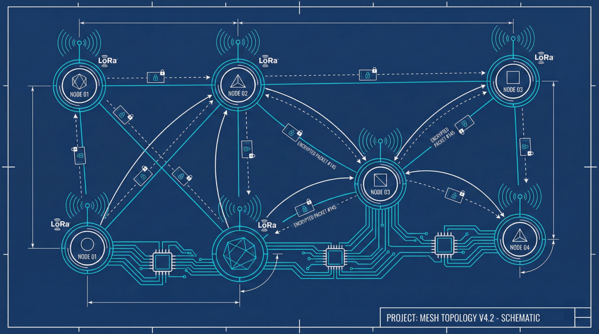 Reticulum - Le réseau mesh chiffré qui n'a besoin de rien