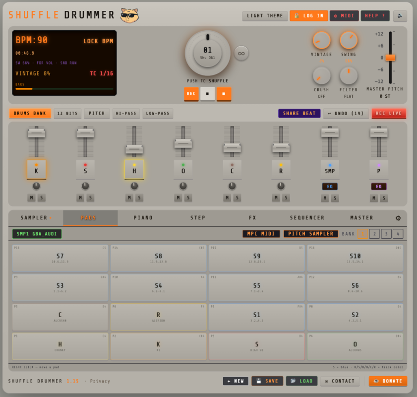Shuffle Drummer - FL Studio n'a qu'à bien se tenir