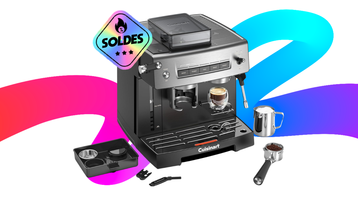 Soldes d'été Amazon : -70% sur cette machine espresso Cuisinart avec broyeur intégré