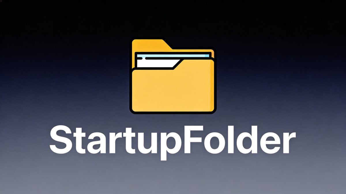 StartupFolder - Retrouvez le dossier Démarrage de Windows sur votre Mac