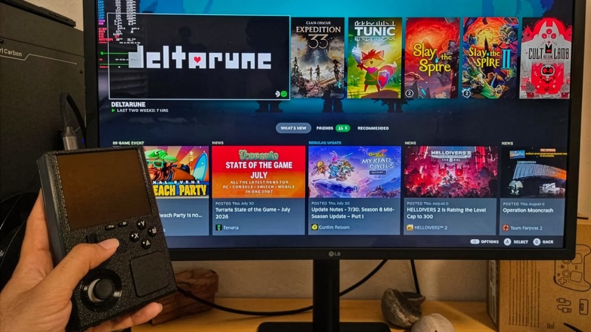 SteamBoy : le Steam Deck qui s’est glissé dans une coque de Game Boy