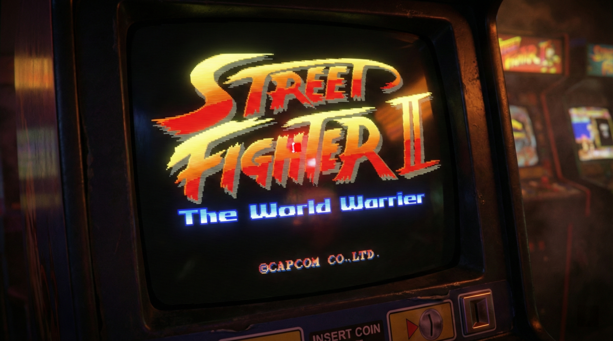 Street Fighter II - Une faute d'orthographe corrigée grâce au mollet de Guile