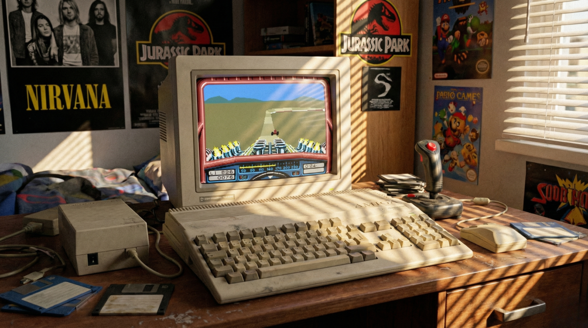 Stunt Car Racer Remake - Le jeu culte de Geoff Crammond revit grâce aux fans