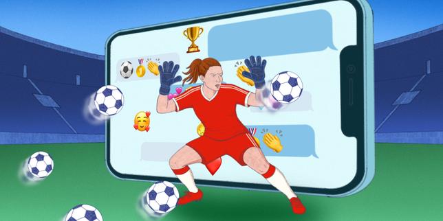 Sur les réseaux, difficile de parler foot quand on est une femme : « Sale footix, ta place c’est à la cuisine »