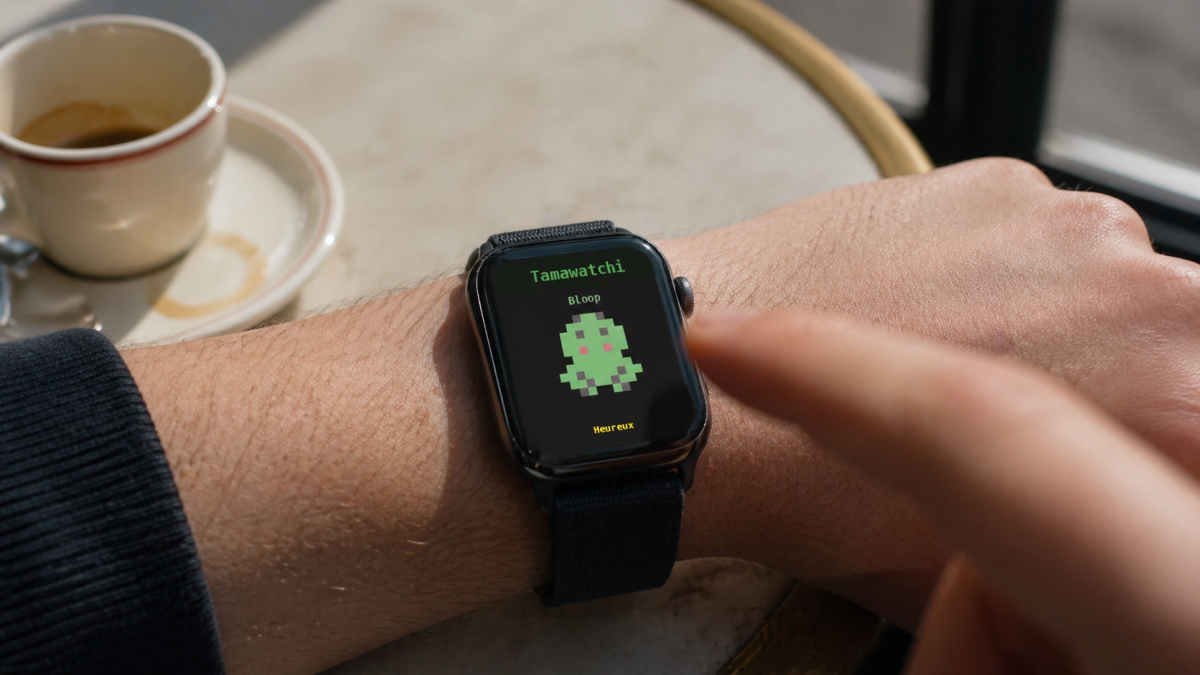 Tamawatchi - Un Tamagotchi natif Apple Watch qui mange vos pas