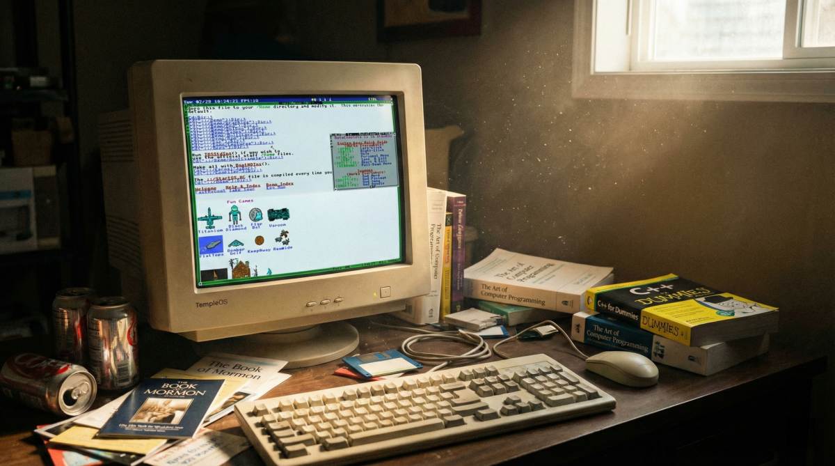 TempleOS dans votre navigateur - L'OS de Dieu tourne maintenant en WebAssembly