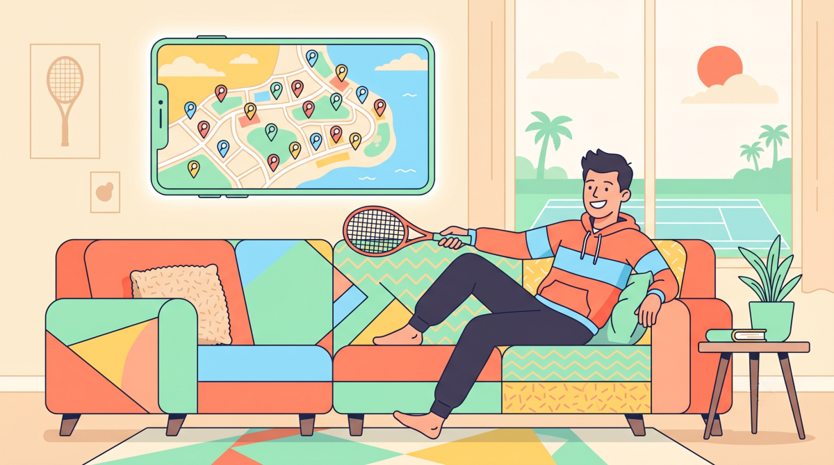 TenMatch - Trouver son tournoi de tennis sans galérer