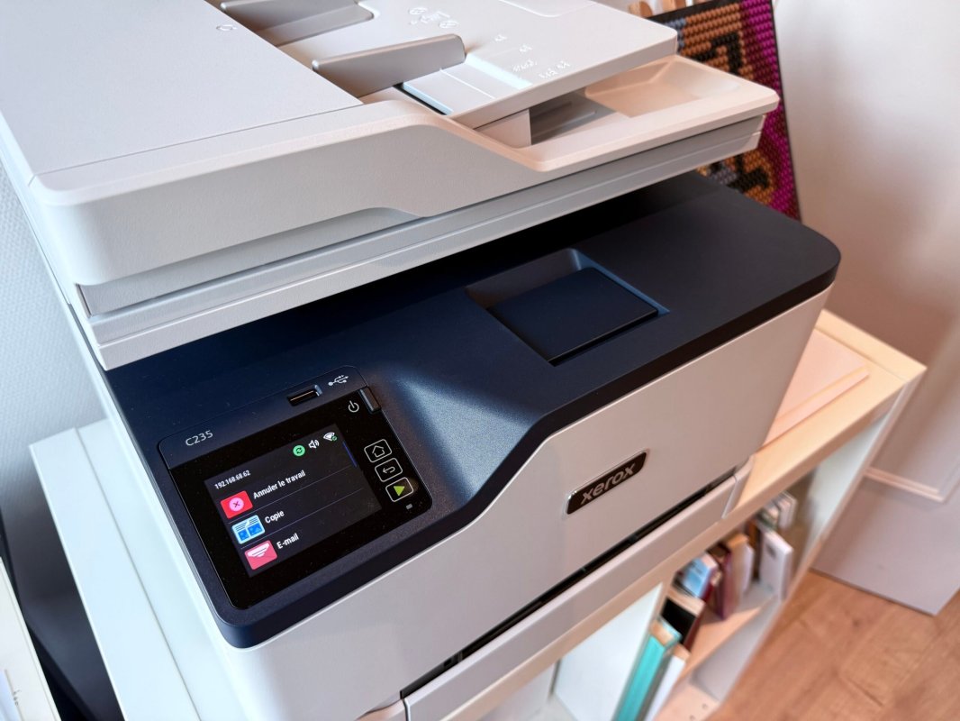 Test de la Xerox C235, l'imprimante multifonction qui assure