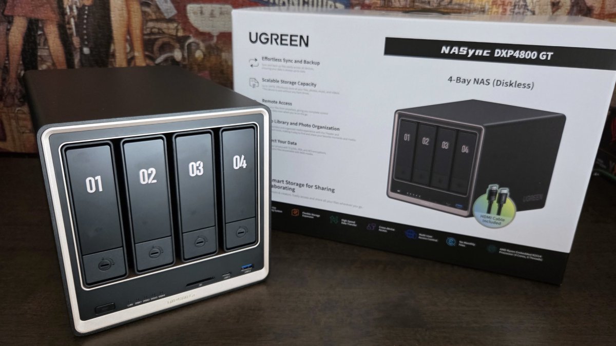 Test NASync DXP4800 GT : Ryzen 2514, 10 GbE, SSD M.2/U.2... Ugreen envoie du lourd !